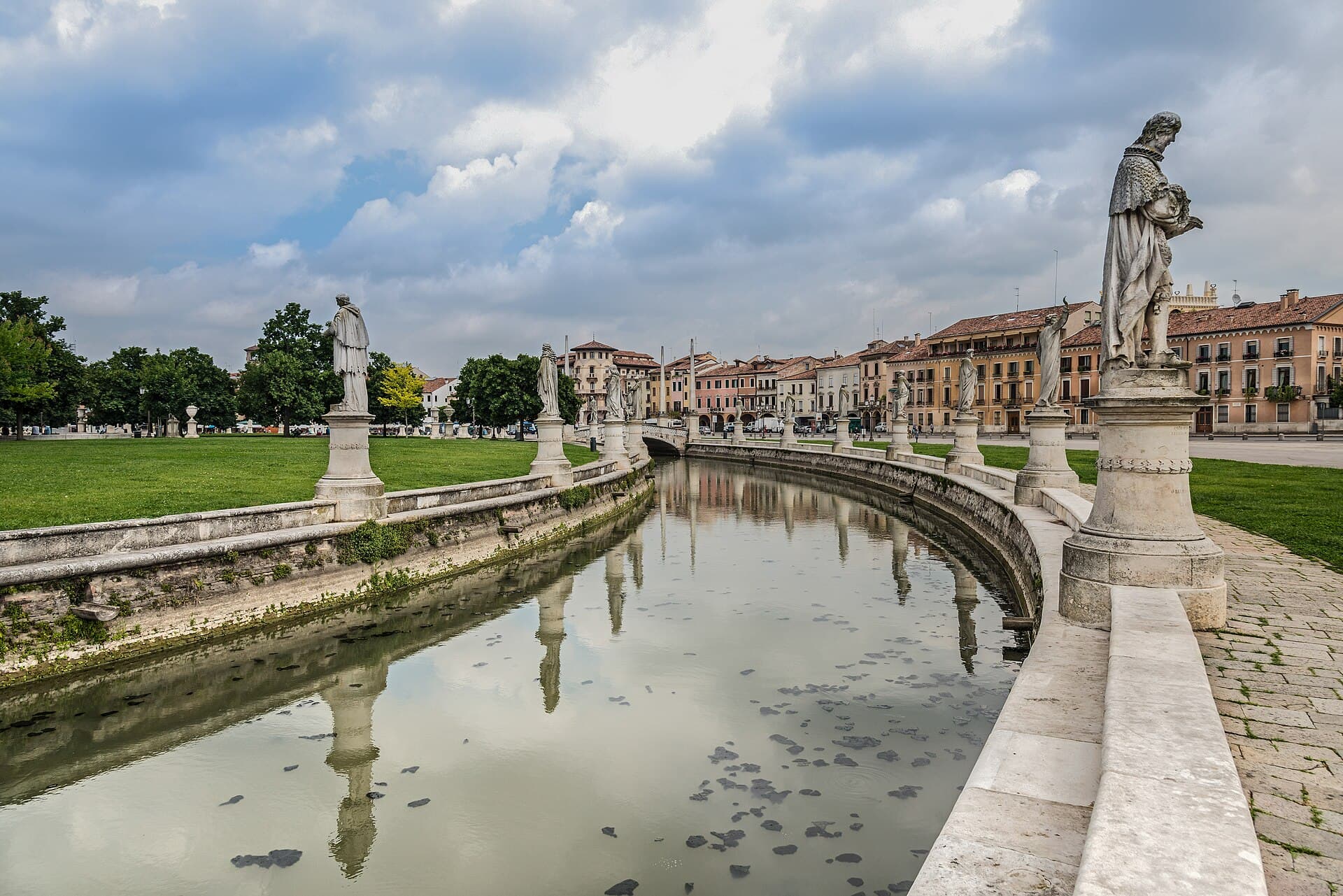 Prato della Valle, one of Padua's grand historic squares